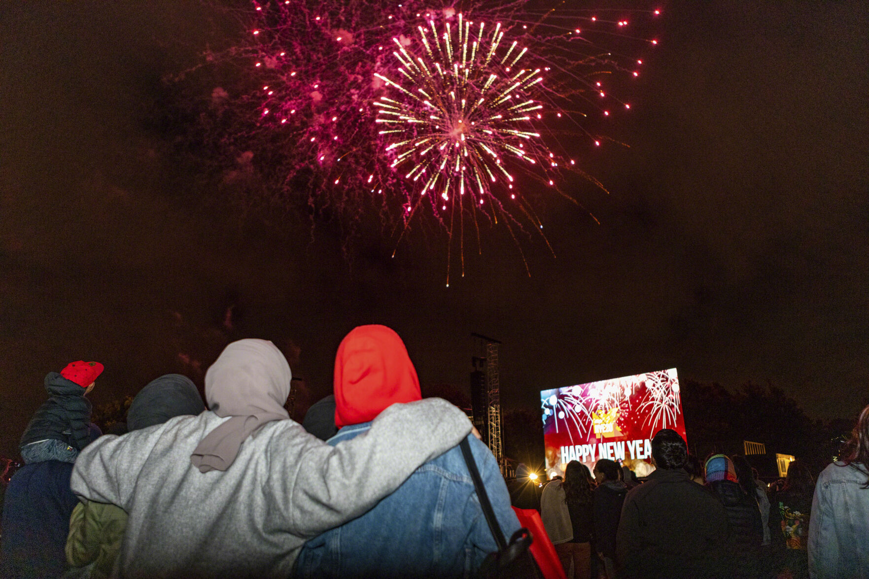 Virus Outbreak New Zealand New Year